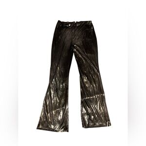 Vintage 90's Formula X Shiny metallic Flared Pants